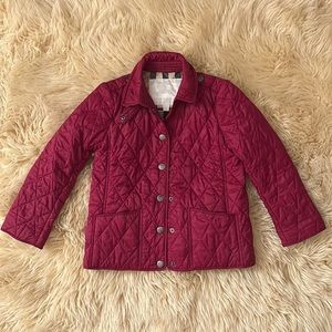 Girls Burberry coat.  Size 6Y